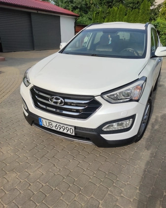 Hyundai Santa Fe cena 52500 przebieg: 109000, rok produkcji 2013 z Lublin małe 436